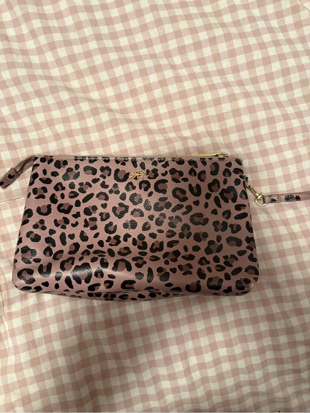 Freshly picked Leopard Print Wristlet Clutch